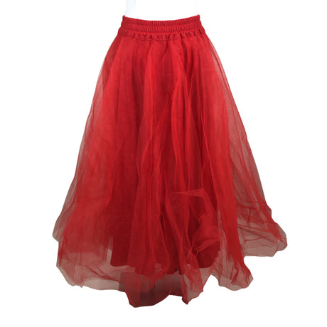 Unisex Muotikuu - Tüllseelik, suurus 38 - Punane ()