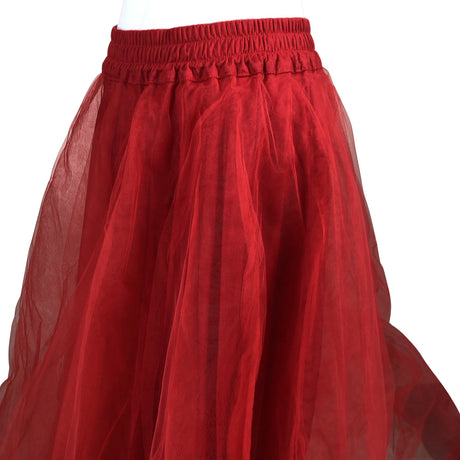 Unisex Muotikuu - Tüllseelik, suurus 38 - Punane (2)