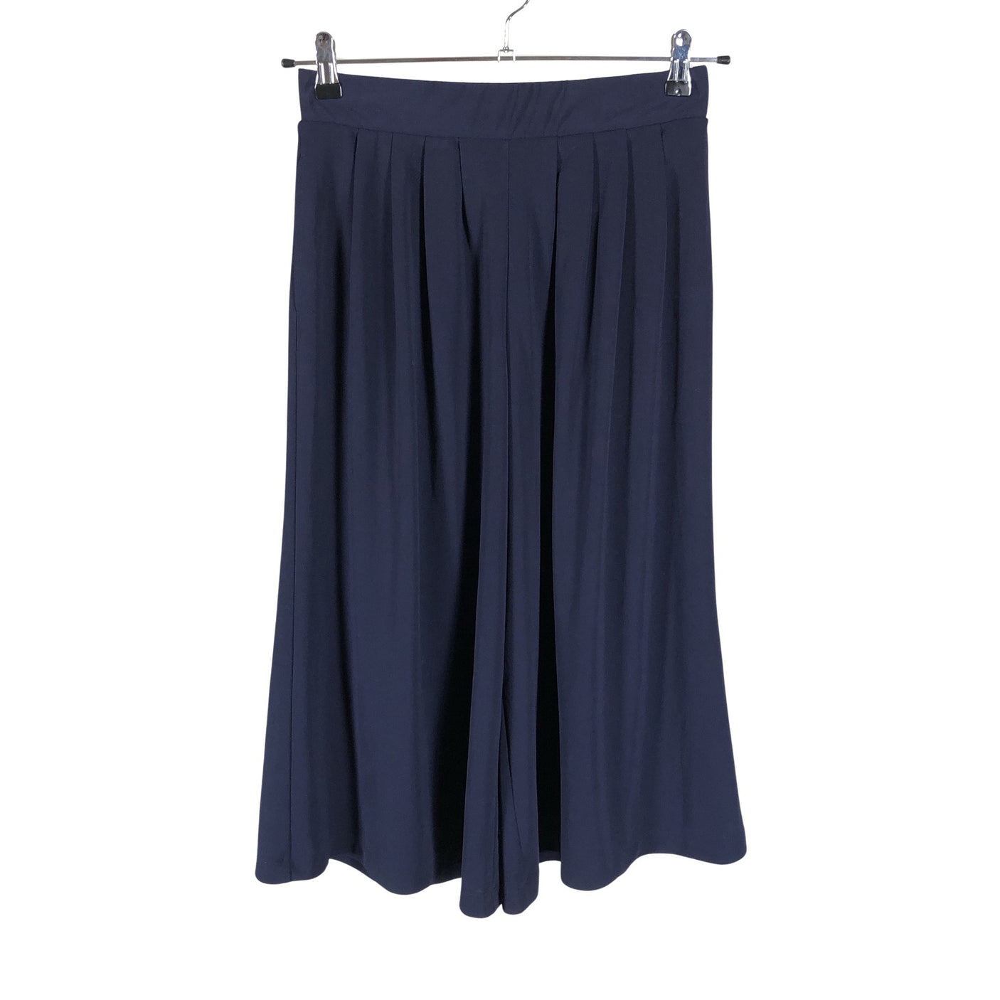 Unisex Uniqlo - Trikotaažist poolpikad püksid, suurus 38 - Sinine (1)