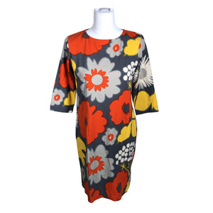 Unisex Marimekko - Trikotaažist kleit, suurus 38 - Hall (1)