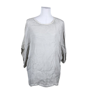 Unisex Nü Denmark - Lühikeste käistega pluus, suurus 40 - Hall (1)