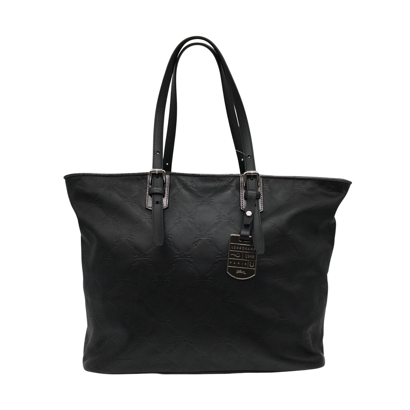 Unisex Longchamp - Käekott, suurus Maxi - Must (1)