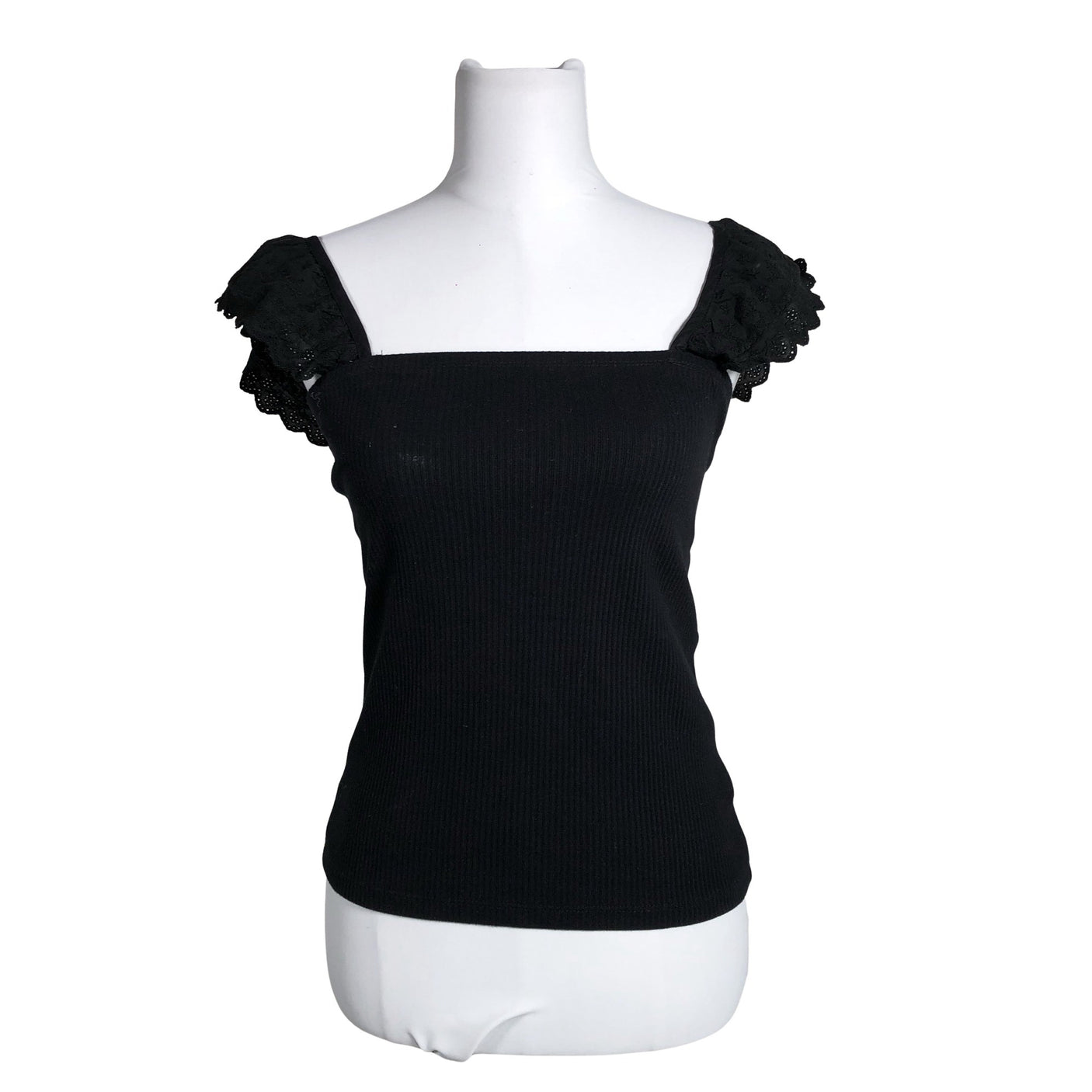 Unisex Gap - Trikotaažist topp, suurus 36 - Must (1)