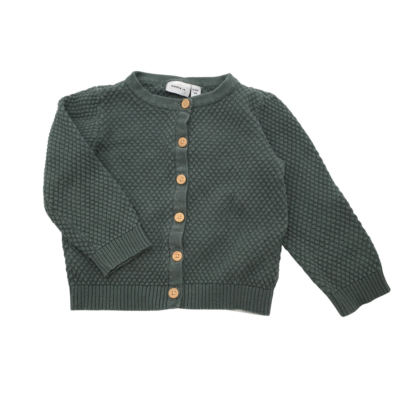Unisex Name It - Kardigan, suurus 68 - 74 - Roheline (1)