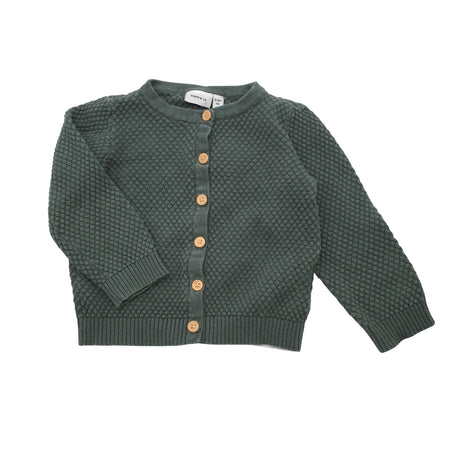 Unisex Name It - Kardigan, suurus 68 - 74 - Roheline ()