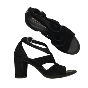 Unisex Ecco - Kontsaga rihmikud, suurus 39 - Must (1)