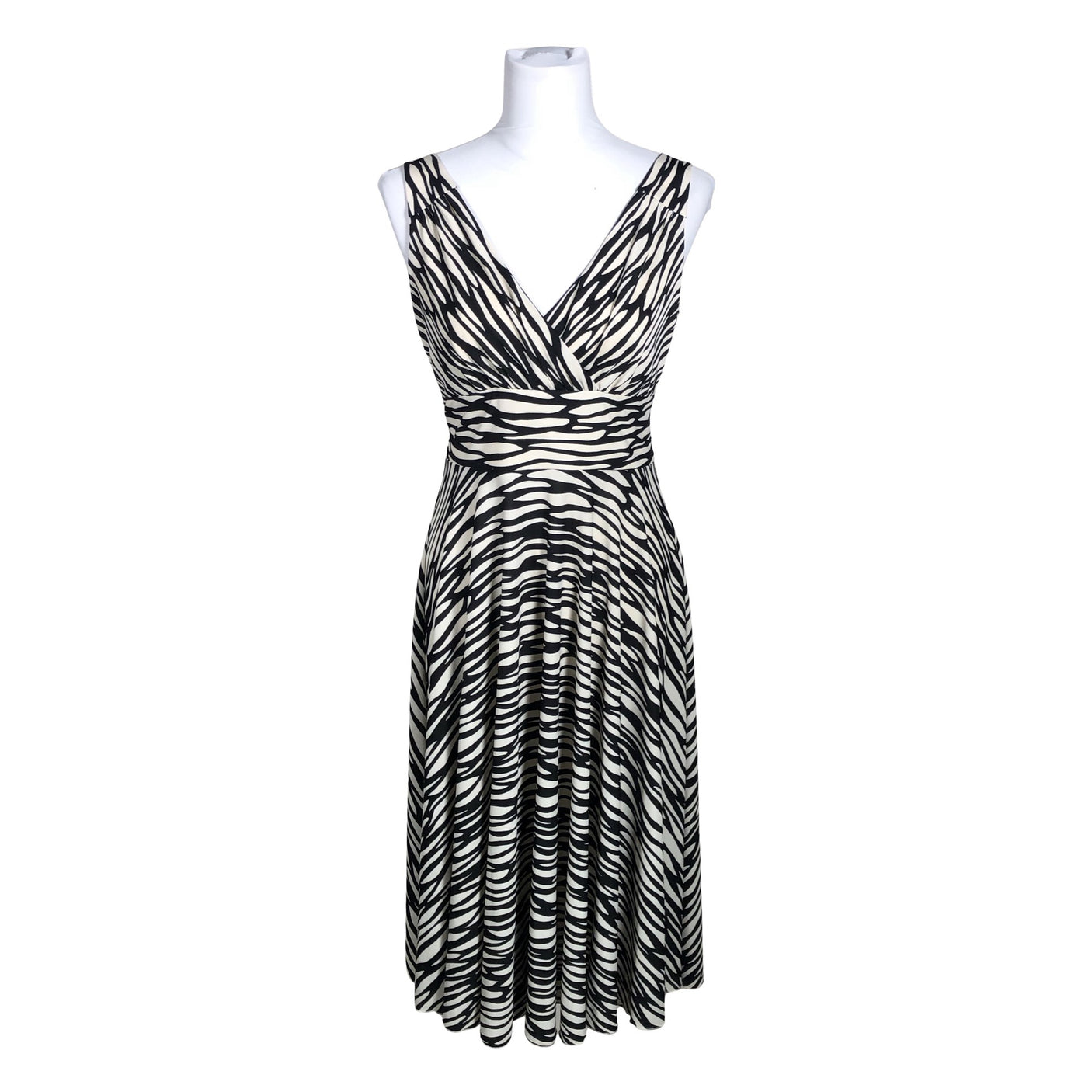 Unisex Trendy Look - Trikotaažist kleit, suurus 36 - Beige (1)