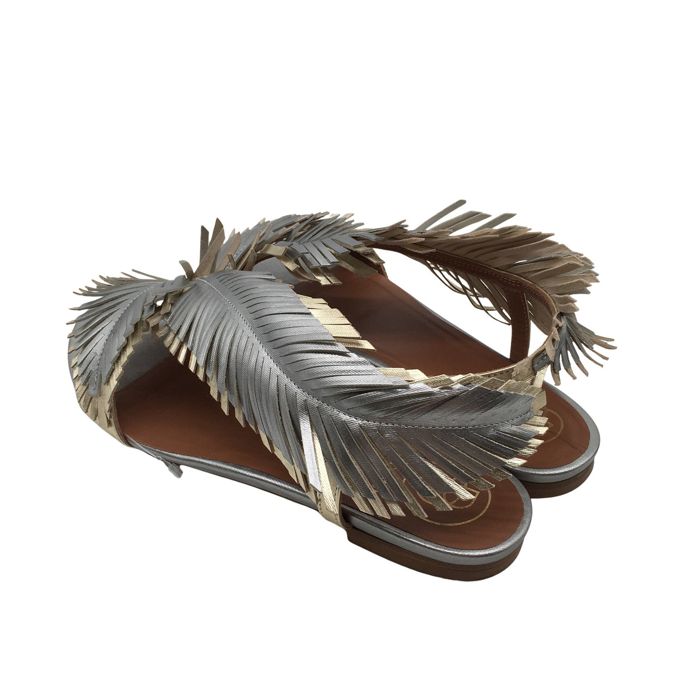 Unisex Baldowski - Rihmikud, suurus 39 - Hõbe (2)