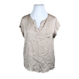Unisex Repeat - Lühikeste käistega pluus, suurus 42 - Beige ()