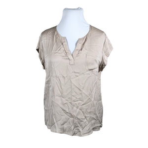 Unisex Repeat - Lühikeste käistega pluus, suurus 42 - Beige (1)