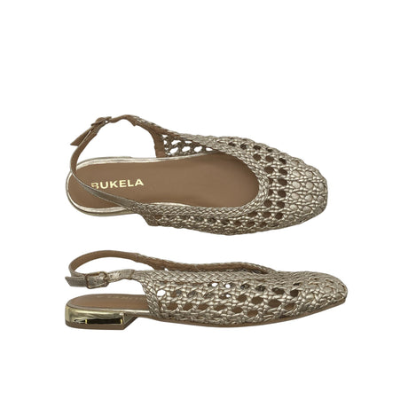 Unisex Bukela - Lahtise kannaga jalanõud, suurus 39 - Kuld ()