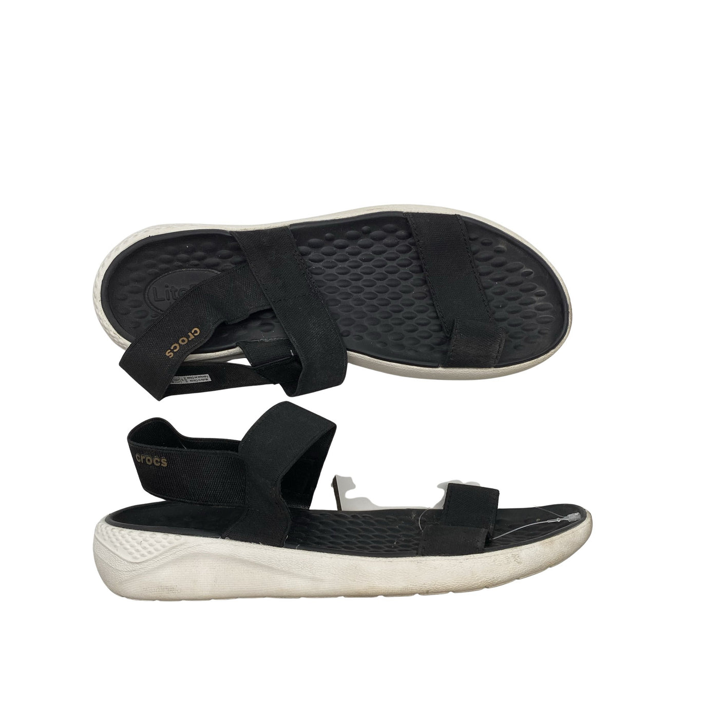 Unisex Crocs - Rihmikud, suurus 40 - Must (1)