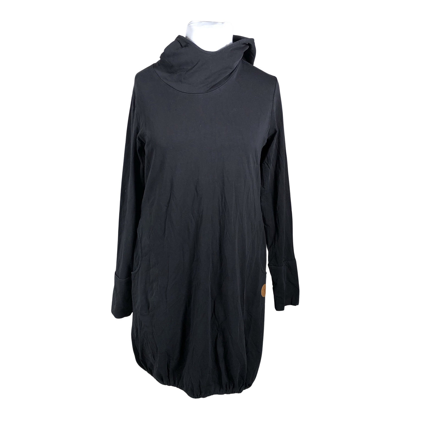 Unisex Versonpuoti - Trikotaažist kleit, suurus 42 - Must (1)