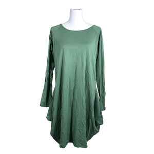 Unisex Papu - Trikotaažist kleit, suurus 40 - Roheline (1)
