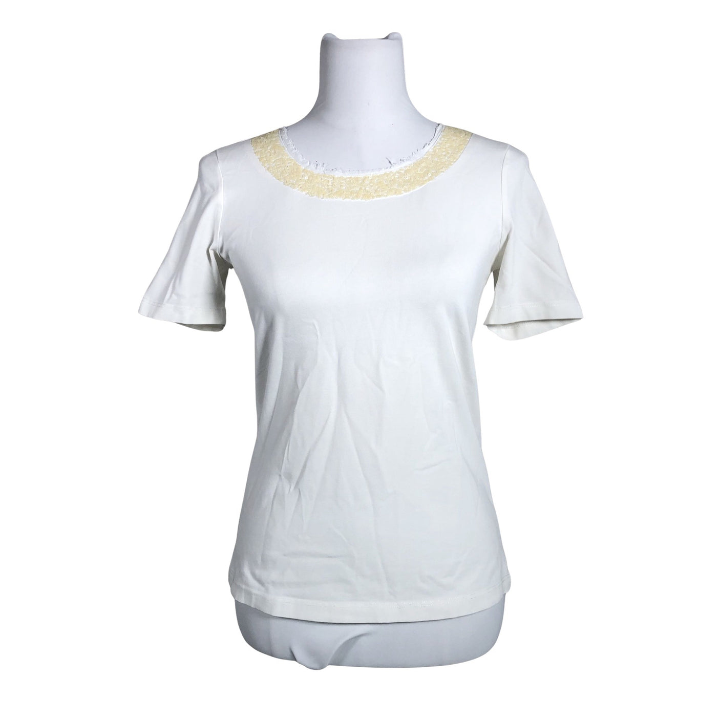 Unisex Betty Barclay - T-särk, suurus 36 - Valge (1)