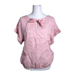 Unisex Summum Woman - Lühikeste käistega pluus, suurus 36 - Heleroosa ()