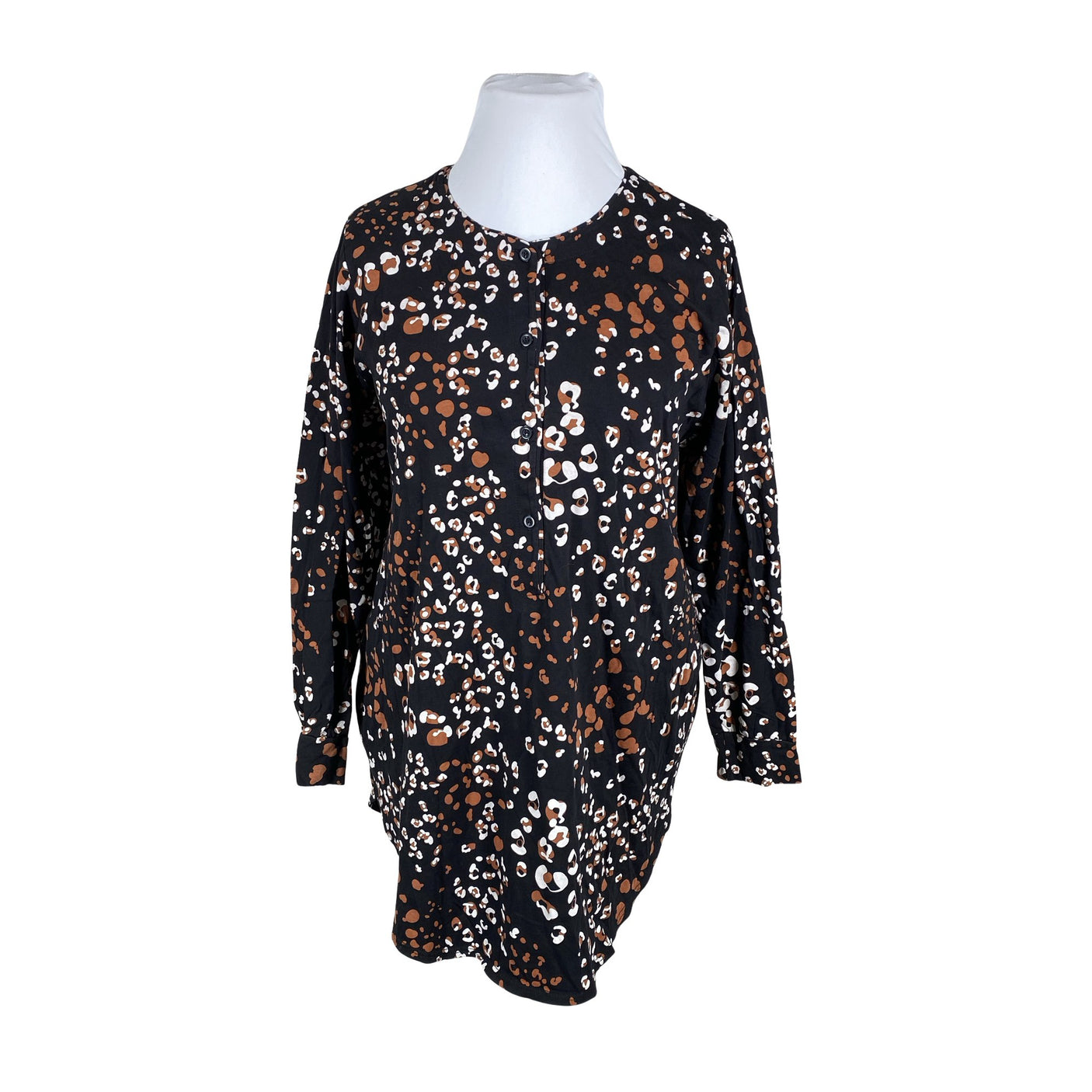 Unisex NOSH - Trikotaažist tuunika, suurus 46 - Must (1)