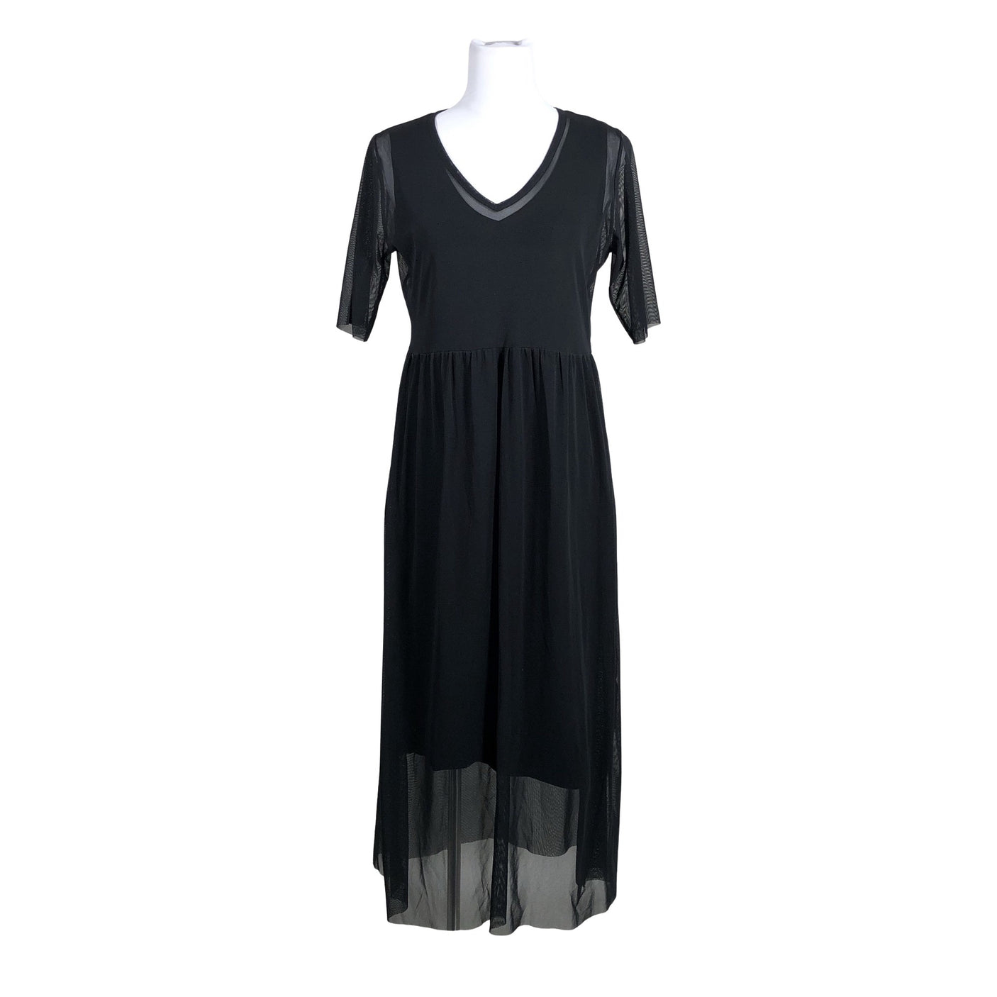 Unisex House of Lola - Mitteveniv kleit, suurus 40 - Must (1)