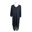 Unisex House of Lola - Trikotaažist kleit, suurus 40 - Must ()