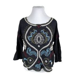 Unisex Odd Molly - Trikotaažist pluus, suurus 42 - Must (1)