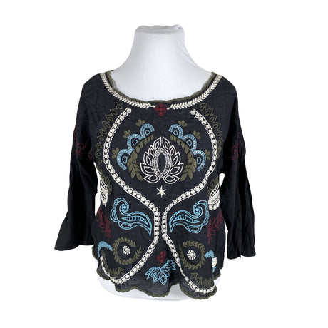 Unisex Odd Molly - Trikotaažist pluus, suurus 42 - Must ()