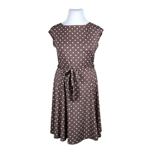 Unisex Wallis - Trikotaažist kleit, suurus 42 - Pruun (1)