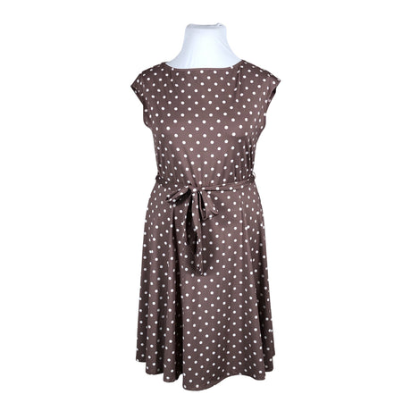 Unisex Wallis - Trikotaažist kleit, suurus 42 - Pruun ()