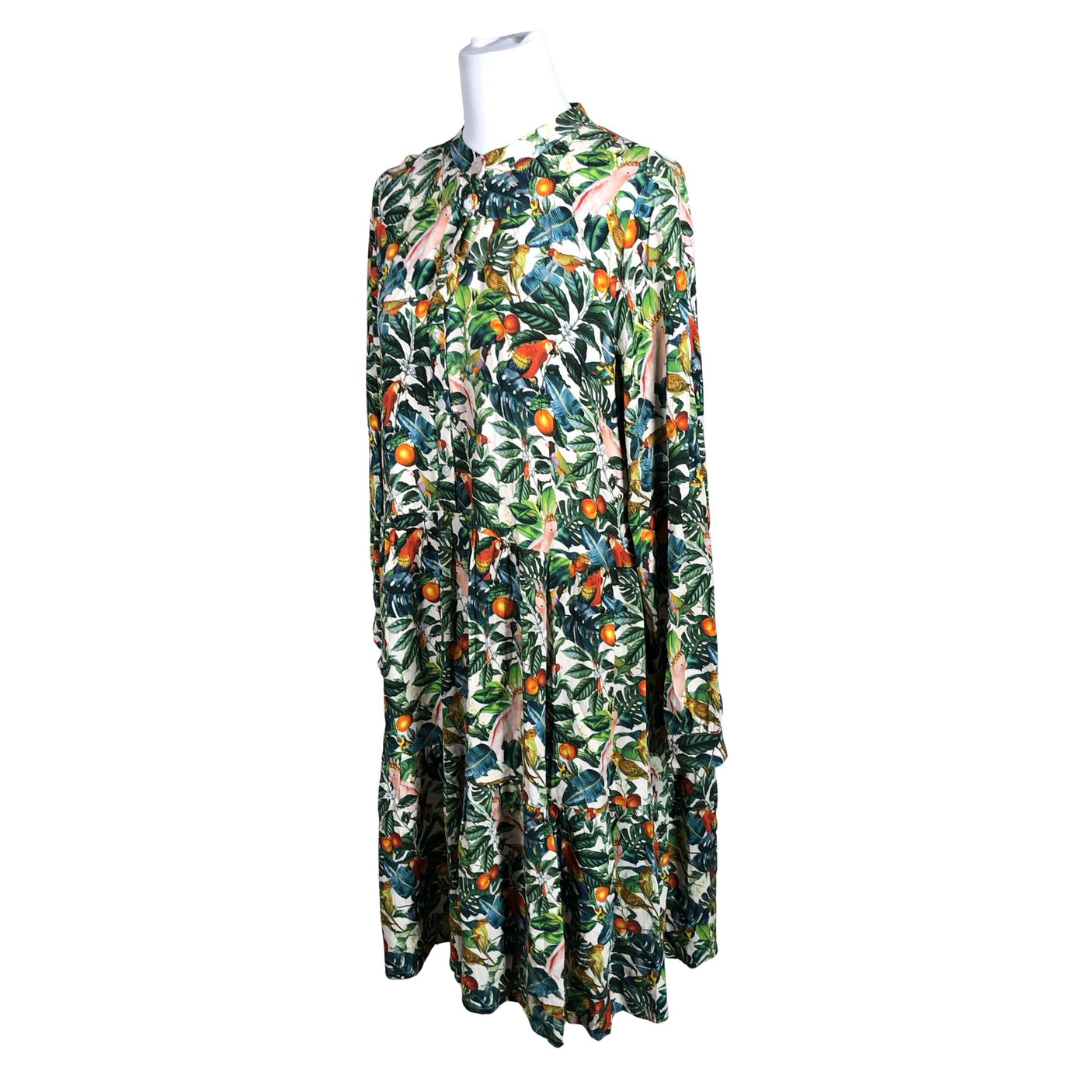 Unisex Metsola - Õhuke kleit, suurus 40 - Roheline (3)