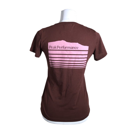 Unisex Peak Performance - T-särk, suurus 34 - Pruun (2)