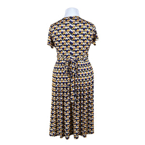 Unisex Camilla Thulin - Trikotaažist kleit, suurus 44 - Kollane (3)