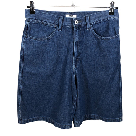 Unisex Uniqlo - Teksast lühikesed püksid, suurus W29 - Sinine ()