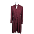 Unisex Katri Niskanen - Õhuke kleit, suurus 40 - Veinipunane ()