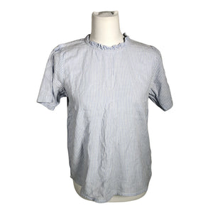 Unisex Cream - Lühikeste käistega pluus, suurus 38 - Helesinine (1)