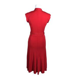 Unisex Lauren Ralph Lauren - Trikotaažist kleit, suurus 36 - Punane (3)