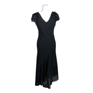 Unisex Elinette - Maksikleit, suurus 36 - Must (1)