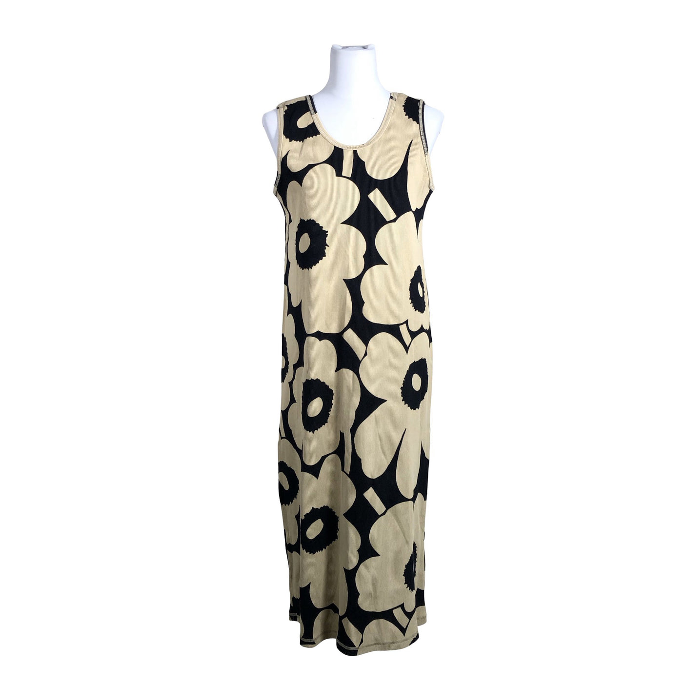 Unisex Marimekko - Trikotaažist kleit, suurus 40 - Beige (1)
