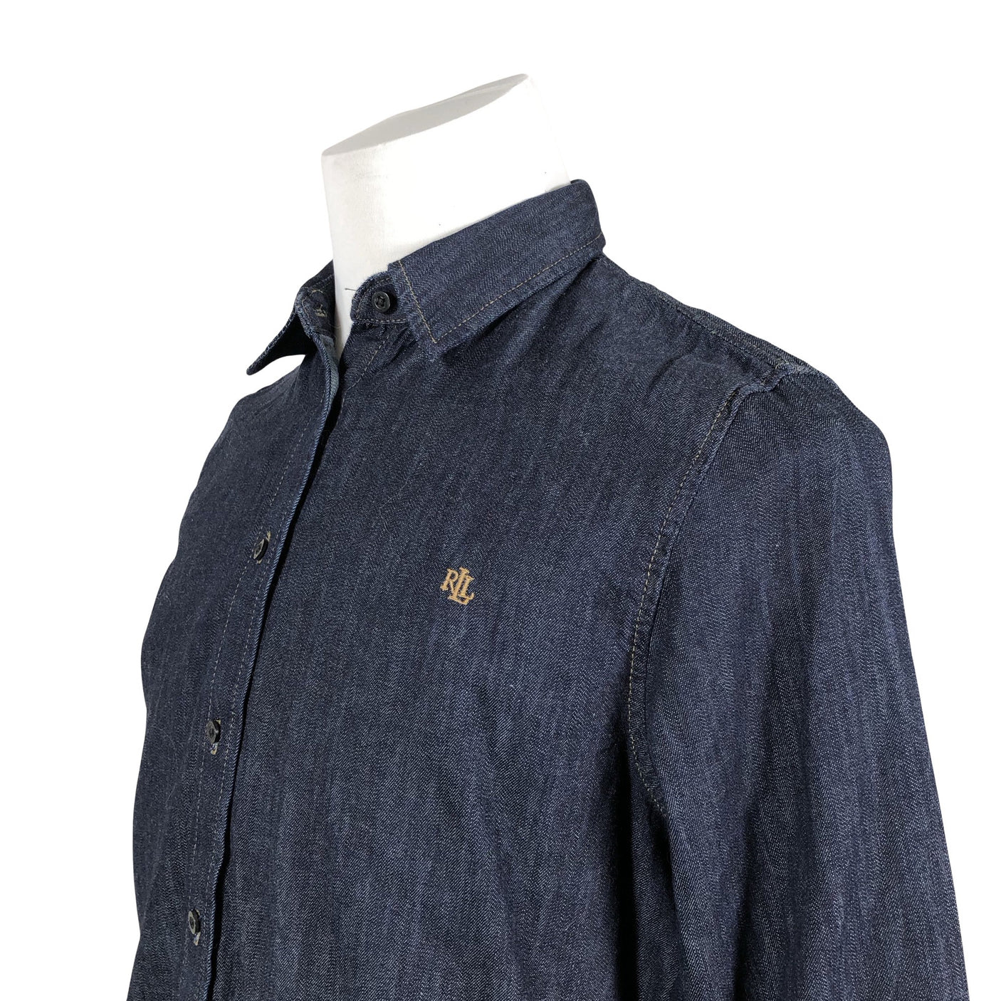 Unisex Ralph Lauren - Teksasärk, suurus L - Sinine (2)