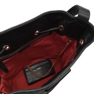 Unisex Lancel - Õlakott, suurus Midi - Must (3)