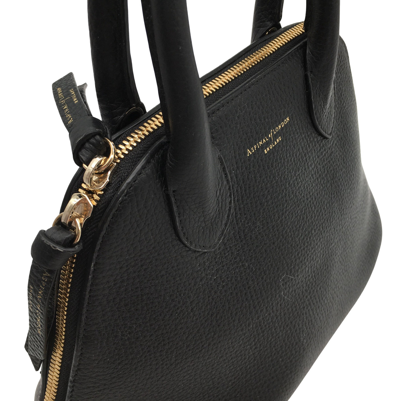 Unisex Aspinal of London - Käekott, suurus Mini - Must (3)
