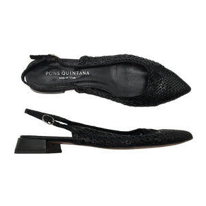 Unisex Pons Quintana - Kontsaga rihmikud, suurus 40 - Must (1)