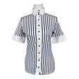 Unisex NaraCamicie - Lühikeste käistega pluus, suurus 38 - Valge ()