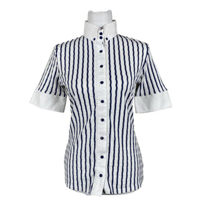 Unisex NaraCamicie - Lühikeste käistega pluus, suurus 38 - Valge (1)