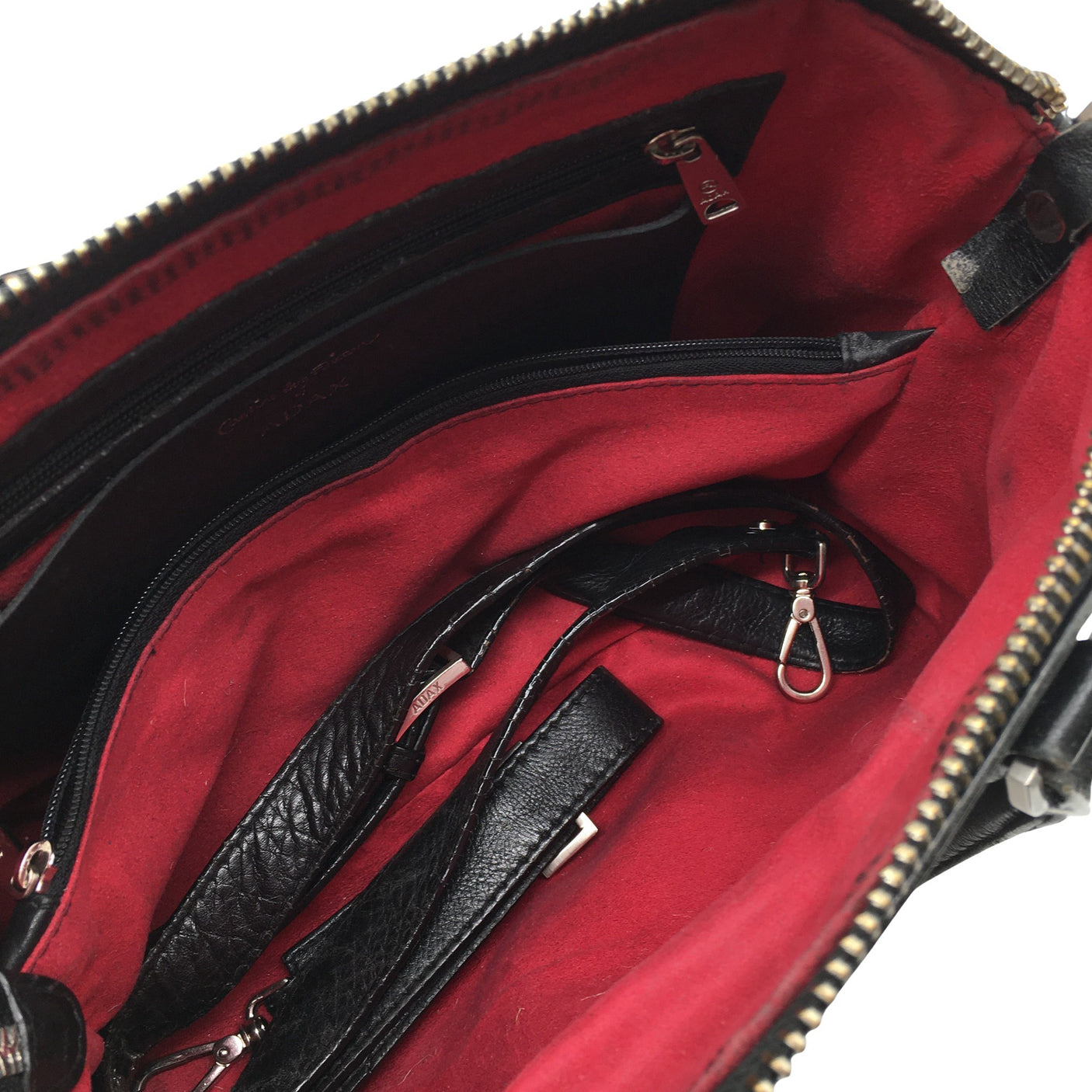 Unisex Adax - Käekott, suurus Midi - Must (2)
