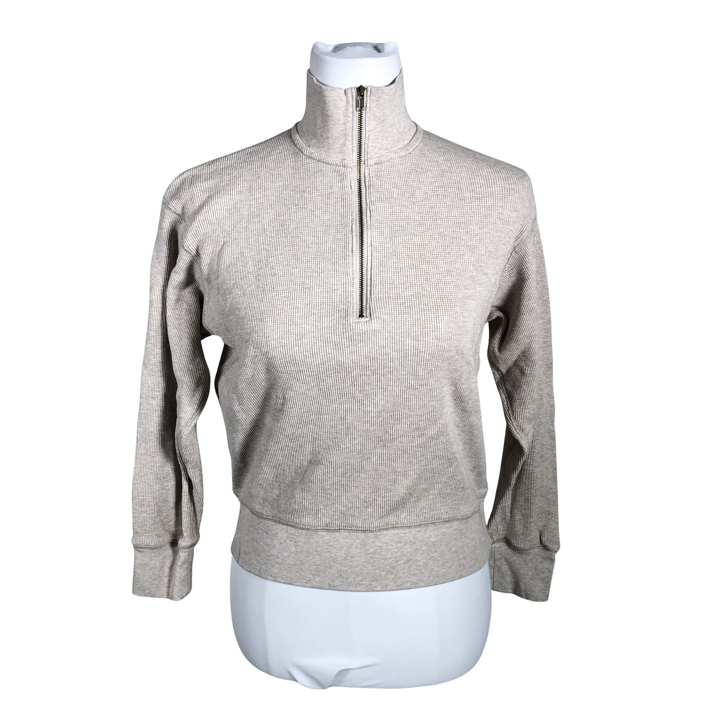 Unisex Muji - Trikotaažist pluus, suurus 34 - Beige (1)