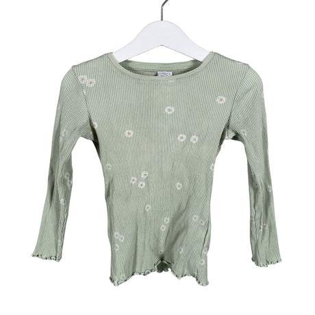 Unisex Lindex - Trikotaažist pluus, suurus 104 - 110 - Roheline ()