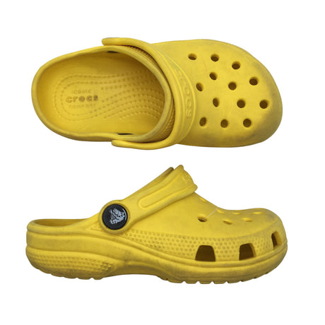 Unisex Crocs - Lahtise kannaga jalanõud, suurus 26 - Kollane ()