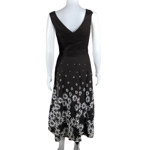 Unisex Laura Ashley - Mitteveniv kleit, suurus 34 - Pruun (2)