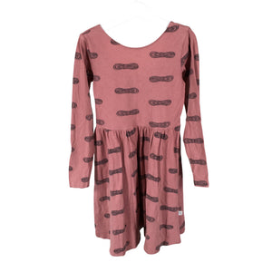 Unisex Mainio - Trikotaažist kleit, suurus 122 - 128 - Heleroosa (1)