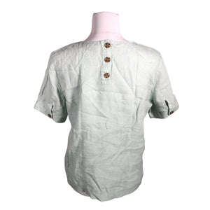 Unisex Esprit - Lühikeste käistega pluus, suurus 38 - Roheline (2)