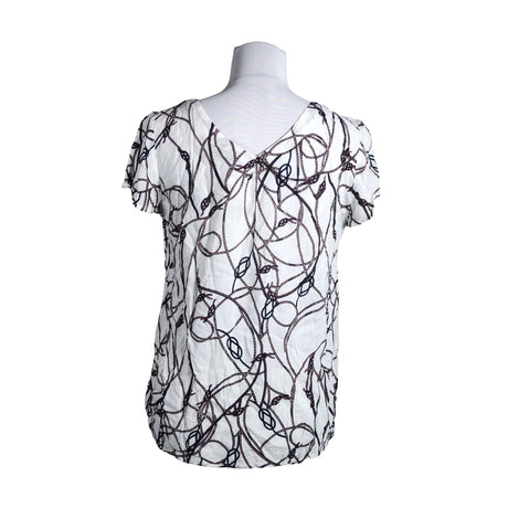 Unisex Esprit - Lühikeste käistega pluus, suurus 38 - Valge (2)